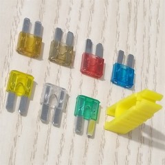 70PCS Micro2 Blade Fuse Assortment 5A 7.5A 10A 15A 20A 30A for Auto Car Van Bike