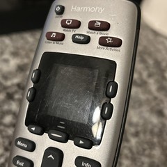 Logitech Harmony 650 Universal Remote Silver