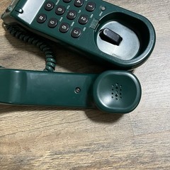 Vintage Sony IT-B3 Telephone Corded Landline Dark Green Slim Retro VTG