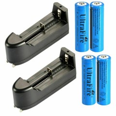 UltraFire 14500 Battery 1800mAh Li-ion 3.7V Rechargeable Cell Batteries USA LOT