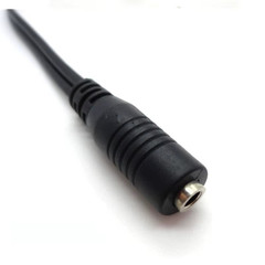 3.5mm Stereo Female Mini Jack to 2 Male RCA to Headphone Plug Adapter Y-Cable