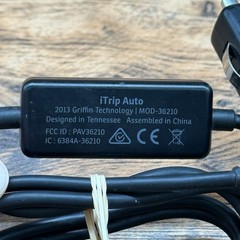 Griffin iTrip Auto Universal Plus 3.5mm FM transmitter With Apple Charging Cable