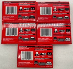 11 Maxell & 2 Fuji Blank Audio Cassette Tapes – New, Sealed (see pictures)