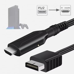 For Sony PS1/2 toHDMI Adapter Cable Game Console Audio Video Converter Cable LOT