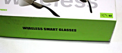 WIRELESS SMART GLASSES 6.0 TWO IN ONE XG89 BLACK
