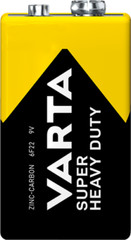 VARTA SUPER HEAVY DUTY 9V Block Battery 6F22 6LR61