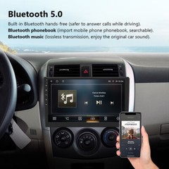 Android 10in 2 Din Touch Screen Car Stereo Radio Bluetooth WIFI Wireless Carplay