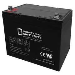 Mighty Max 12V 75Ah AGM Battery Compatible With Universal UB12750