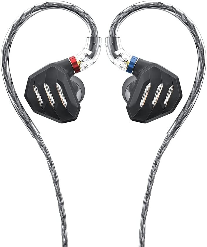 FiiO FH7S in-Ear Earphones High-Performance 1DD+4BA Hybrid IEM Earbuds w/3.5&4.4