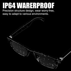 New Touch Smart Camera Glasses With Mic 4K HD Waterproof Bluetooth 5.0 USB Photo