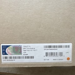 Ubiquiti Unifi Protect G6 Bullet Uvc-G6-Bullet-W All Weather 4K Poe… NEW