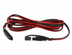 SAE to SAE Extension Cable 16AWG 12-24V 2 Pin Quick Disconnect Wire Harness Cord