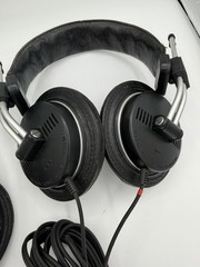 Fostex T20 Stereo Headphones Adjustable Headband Ear-Pad Black 6.35mm pair
