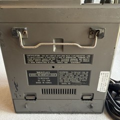 Bentley Model 4500 Portable Black and White 4.5 Inch Television w/ Power Supply