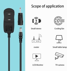 Versatile 5V 1A Adapter with 3.5×1.35mm Plug and Enhanced Safety Features