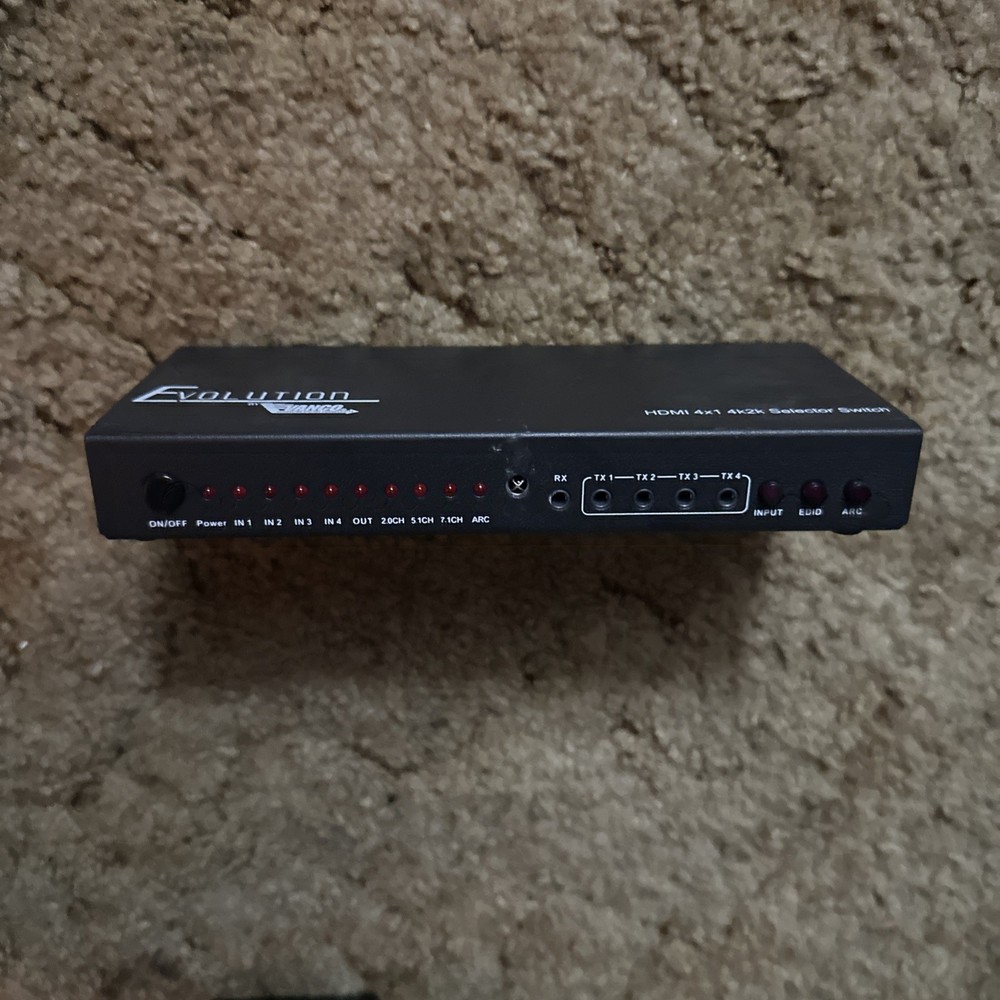 Vanco Evolution EVSW1041 HDMI 4×1 4k2k Selector Switch