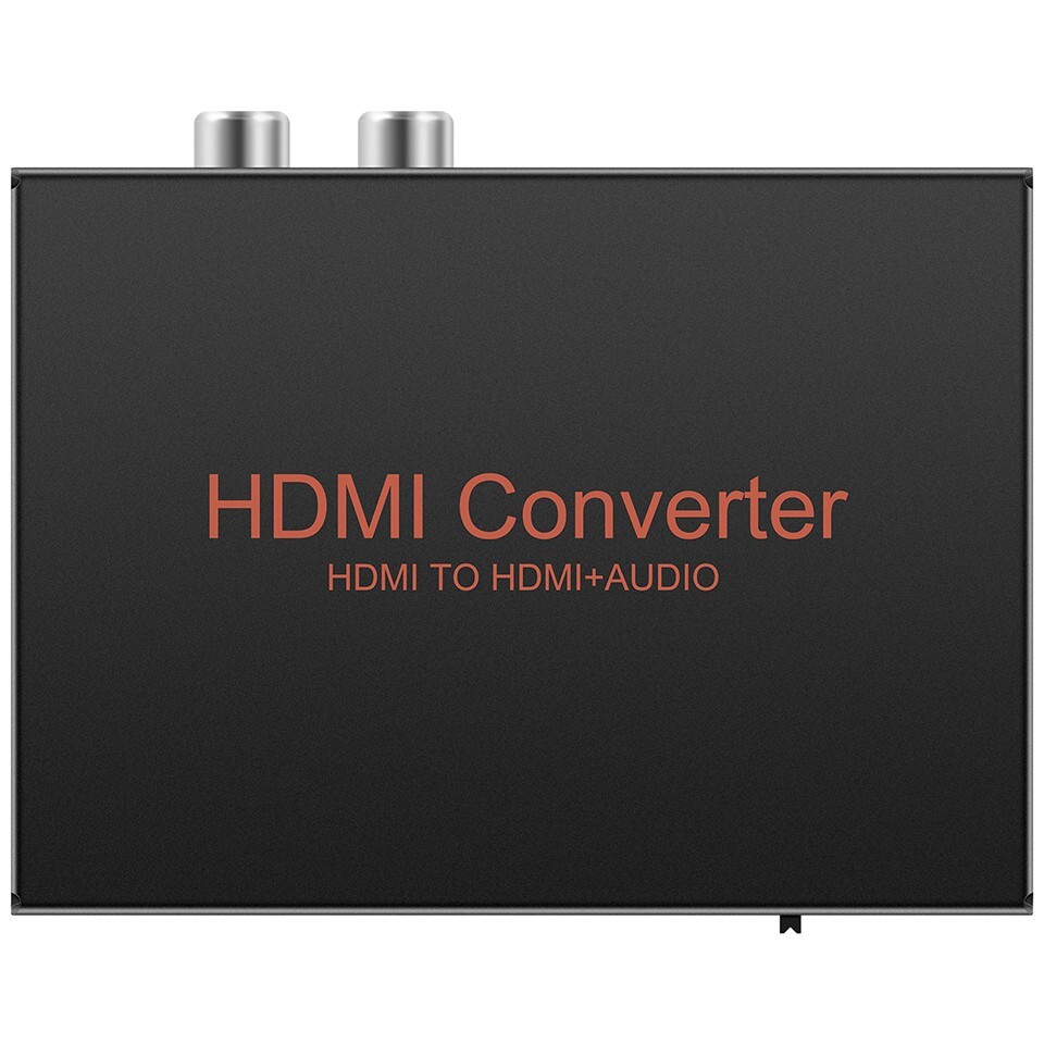 HDMI Audio Extractor Splitter Converter HDMI to HDMI + Optical SPDIF R/L