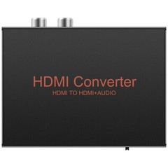HDMI Audio Extractor Splitter Converter HDMI to HDMI + Optical SPDIF R/L