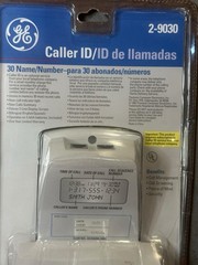 VINTAGE GE Caller ID 2-9030 New In Box NOS 30 Call Memory English Spanish 1990s