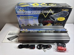 2000 Watt Power Inverter / 4000 Watt High Surge – DC 24V to AC 220V-240V, 60Hz