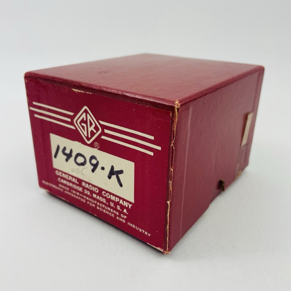NOS General Radio Company Standard Capacitor 1409-K 0.005 μF