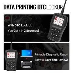 THINKOBD 500 Automotive Code Reader Diagnostic OBD2 Scanner Check Engine Fault