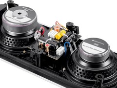 Monoprice 3-Way Carbon Fiber In-Wall Speaker – 6.5in With Ribbon Tweeter (Each)