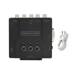 RGBS VGA to YPBPR Converter SCART to YPBPR For 480i 480p 576i 576p 720p 1080i