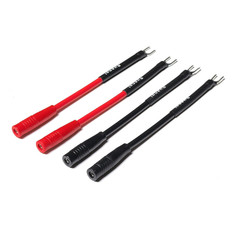 Y to Banana Female Adapterr, 4Mm Banana to Spades Speaker Adapter Connectors Plu