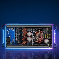 4-Ch Class D Car Amp — 400W x4 @ 2Ω, Bridge Mode, 90dB SNR, Aluminum Body
