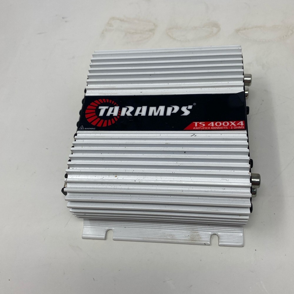 Taramps TS 400×4 V2 4-Channel Car Amp 400W RMS Silver/Black Small