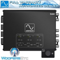 OPEN BOX WAVTECH LINK6 6CHANNEL LINE OUTPUT CONVERTER 6-IN 6-OUT SIGNAL SUMMING