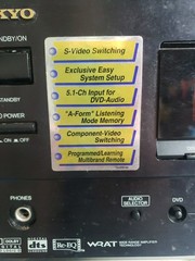 Onkyo TX-DS696 A/V Receiver Dolby® Digital, DTS®, Dolby® Pro Logic II, Bundle