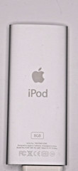Apple Ipod Nano 4TH Generation 8GB Silver Model No A1285 Tested Working
