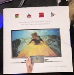 New Google Chromecast (1st Generation) HDMI Media Streamer Black H2G2-42 NIB