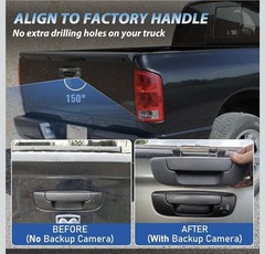 Tailgate Handle Backup Camera for 2002-2008 Dodge RAM 1500 2500 3500 Tailgate…