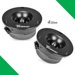 (2) 3.75″ SUPER TWEETER TIMPANO 300W TPT-ST3 BLACK BULLET 4 OHMS PRO AUDIO PAIR