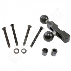 RAM Mount Motorcycle Aluminum Handle Base with Double 1″ B-Ball RAM-B-309-6U