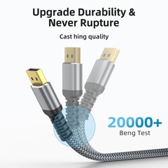 8K DisplayPort Cable,DP 1.4 Cable 3.3ft8K@60Hz,4K@144Hz,2K@240Hz Support 32.4…