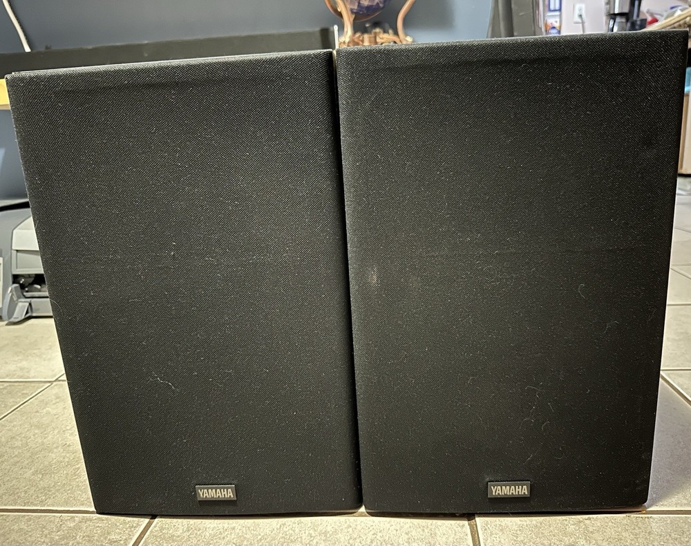 Pair Of Yamaha NS-A636 3 Way Speakers 140 Watt 8 Ohm ~ Tested & Working ~