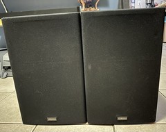 Pair Of Yamaha NS-A636 3 Way Speakers 140 Watt 8 Ohm ~ Tested & Working ~