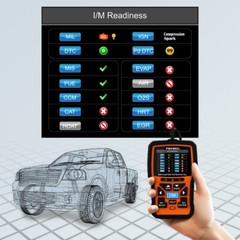 Auto Engine Trouble Code Reader OBD2 Scanner Diagnostic Tool Live Data Stream