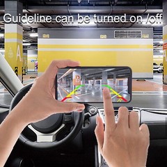 Wireless WiFi Magnetic Battery Powered Backup Camera For iOS&Android Smartphone