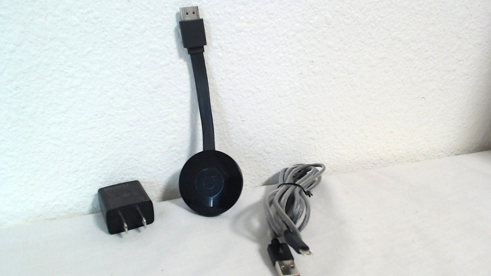 Google Chromecast 2nd Generation 1080p Media Streaming Device – Black (NC2-6A5)