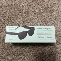 New WeariQ Wireless Smart Glasses Bluetooth, Black Polarized Lenses, Large Frame