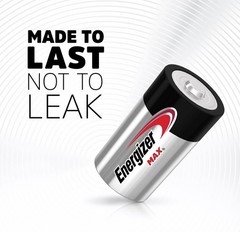 Reliable 8 Count D Batteries – Leak-Resistant Design for Household Use
