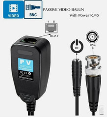 Passive Video Balun RJ45 Transceiver Support 2MP 1080P up to 4K 8MP 4 Packs