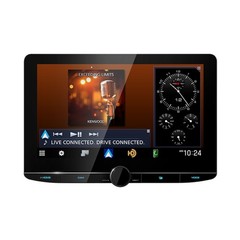 RFRB Kenwood DMX1058XR 10.1″ 1-DIN Multimedia Receiver w/ CarPlay & Android Auto