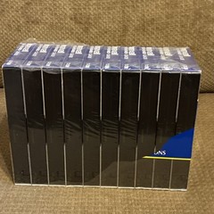 10 Sealed Maxell 6 Hours VHS Tapes T-120
