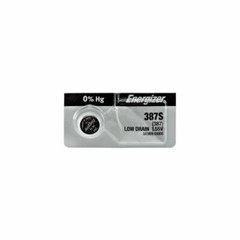 Box of 100 Energizer 387S Silver Oxide Coin Cell Batteries 1.55V
